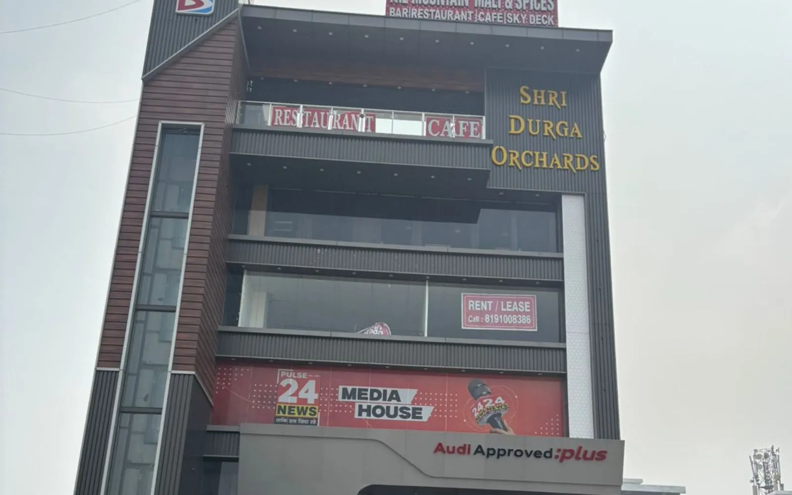 Commercial office project in Dehradun by Kandpal Construction near Subhash Nagar