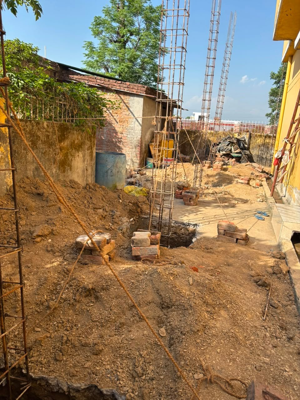 Rcc Foundation construction in dehradun 